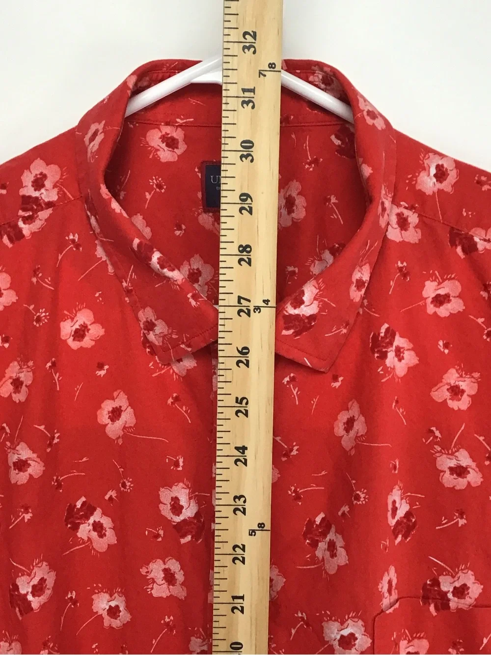 UNTUCKit Coolidge men’s short sleeve button up casual shirt 3XL